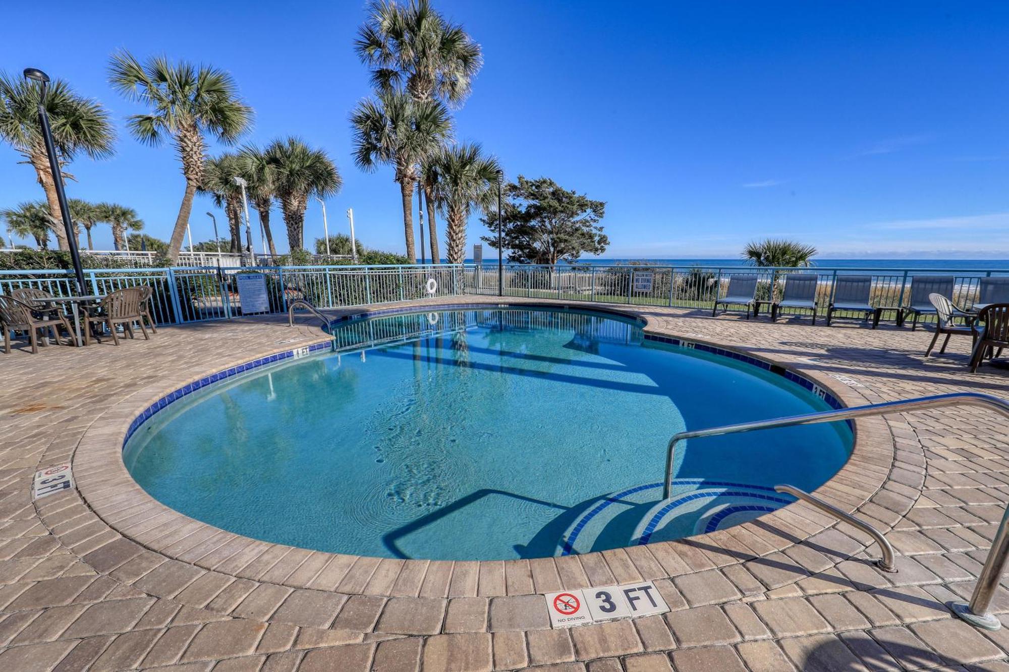 Villa 1604 N Ocean Blvd, 0703 - Ocean Front Sleeps 6 Myrtle Beach Exterior foto